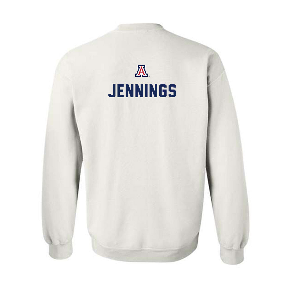Arizona - NCAA Softball : Tele Jennings - Sports Shersey Crewneck Sweatshirt-1