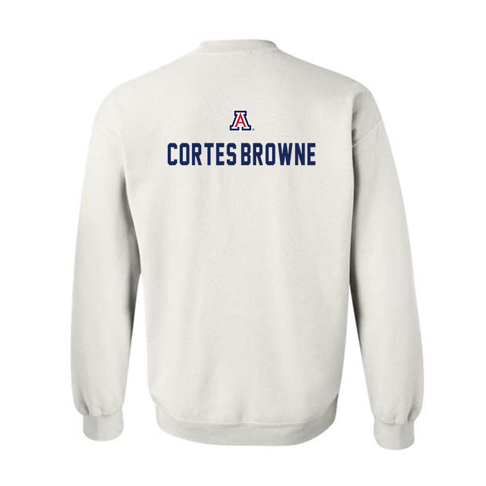 Arizona - NCAA Women's Soccer : Sofia Cortes-Browne - Sports Shersey Crewneck Sweatshirt