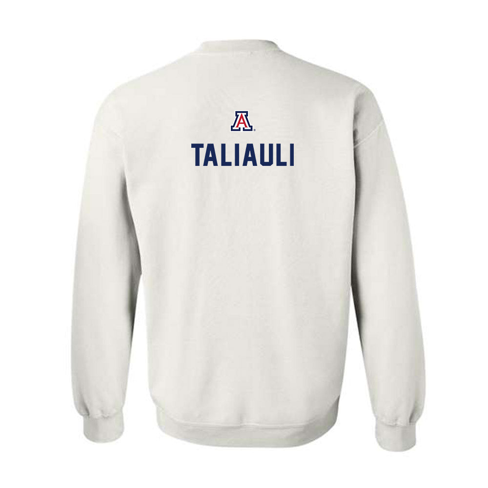 Arizona - NCAA Football : Nela Taliauli - Sports Shersey Crewneck Sweatshirt-1