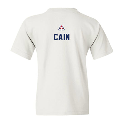 Arizona - NCAA Baseball : Andrew Cain - Sports Shersey Youth T-Shirt-1