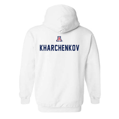 Arizona - NCAA Men's Basketball : Ivan Kharchenkov - Sports Shersey Hooded Sweatshirt-1