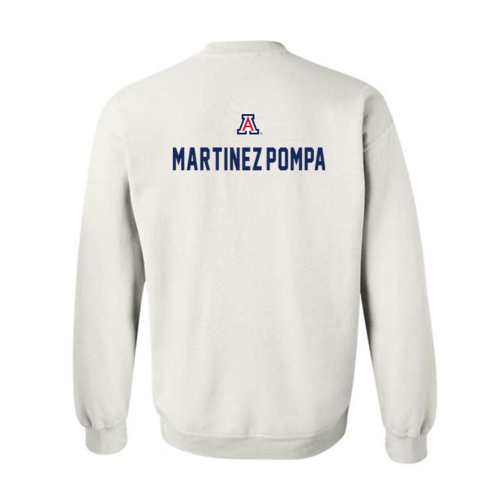 Arizona - NCAA Women's Track & Field : Aislin Martinez-Pompa - Sports Shersey Crewneck Sweatshirt-1