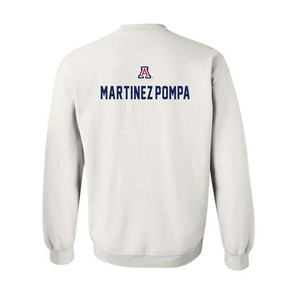 Arizona - NCAA Women's Track & Field : Aislin Martinez-Pompa - Sports Shersey Crewneck Sweatshirt-1