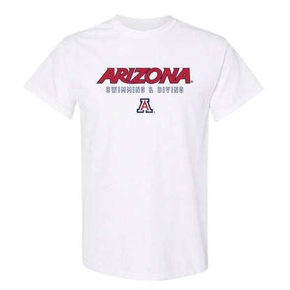 Arizona - NCAA Men's Swimming & Diving : Mitchell Oliver - Sports Shersey T-Shirt-0