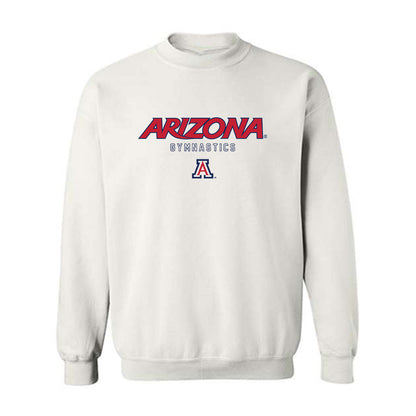Arizona - NCAA Women's Gymnastics : Emma Strom - Sports Shersey Crewneck Sweatshirt-0