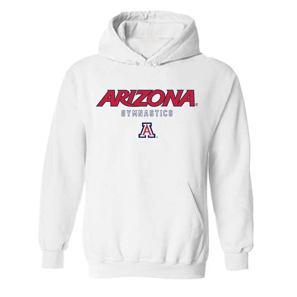 Arizona - NCAA Women's Gymnastics : Emma Strom - Sports Shersey Hooded Sweatshirt-0