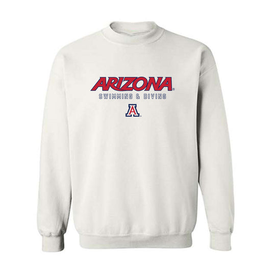 Arizona - NCAA Men's Swimming & Diving : Mitchell Oliver - Sports Shersey Crewneck Sweatshirt-0
