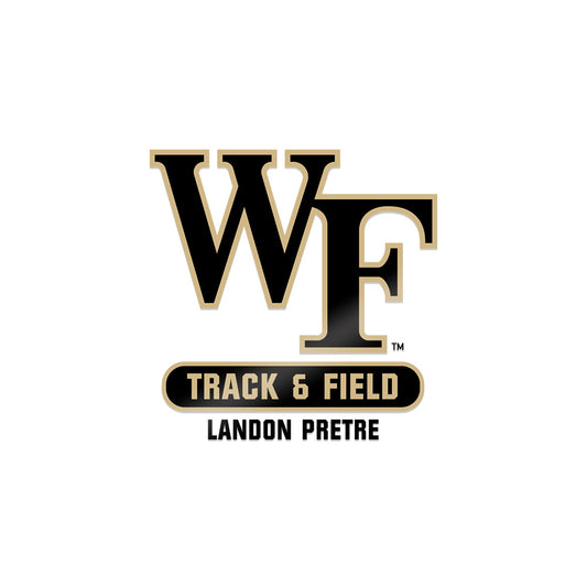 Wake Forest - NCAA Men's Track & Field : Landon Pretre - Sticker-0