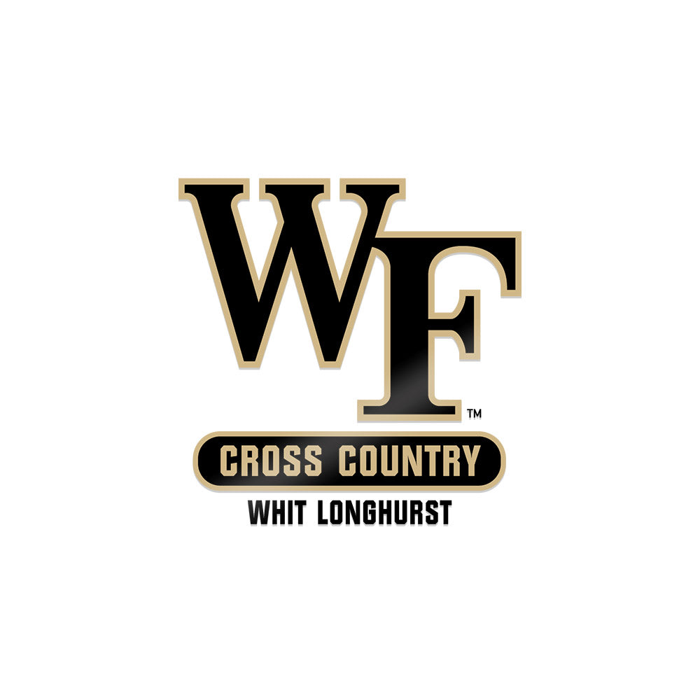 Wake Forest - NCAA Men's Cross Country : Whit Longhurst - Sticker-0