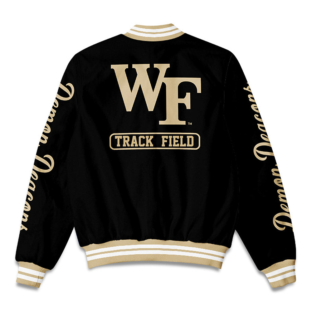 Wake Forest - NCAA Women's Track & Field : Julia Pinter - Bomber Jacket-1