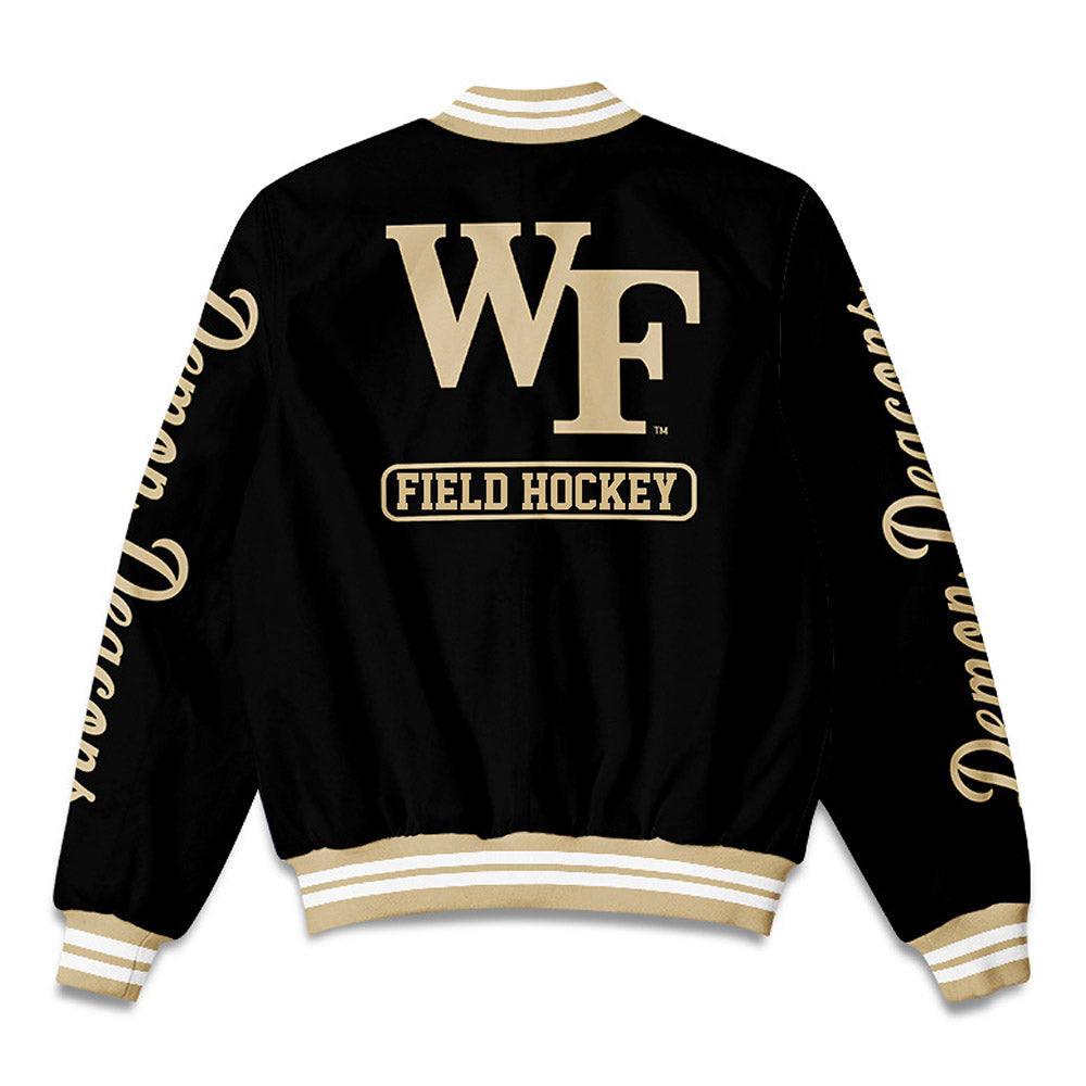 Wake Forest - NCAA Women's Field Hockey : Ava Moore - Bomber Jacket-1