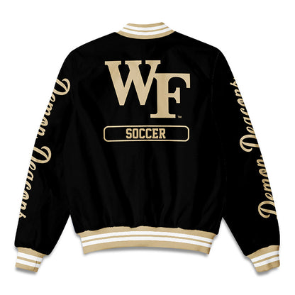 Wake Forest - NCAA Women's Soccer : Taylor Maxwell - Bomber Jacket-1