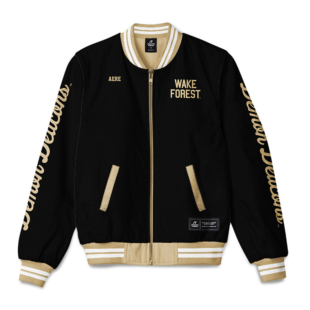 Wake Forest - NCAA Women's Track & Field : Julia Aere - Bomber Jacket-0