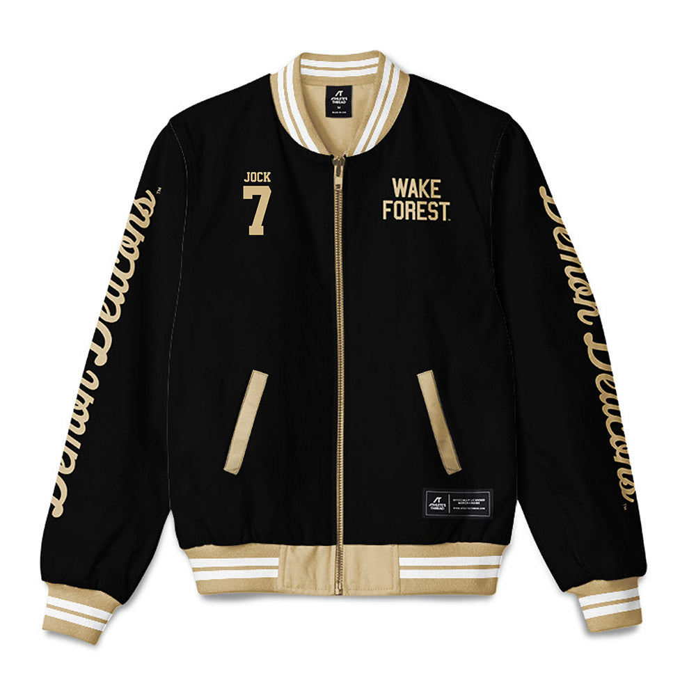 Wake Forest - NCAA Football : Buom Jock - Bomber Jacket-0
