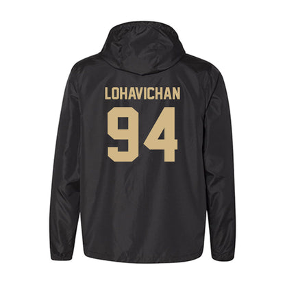 Wake Forest - NCAA Football : Zach Lohavichan - Windbreaker-1