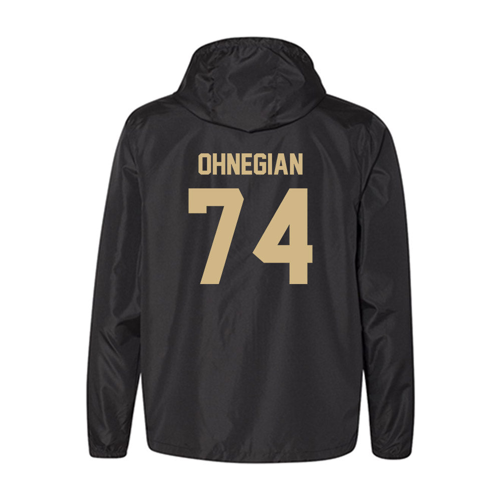 Wake Forest - NCAA Football : John Ohnegian - Windbreaker-1