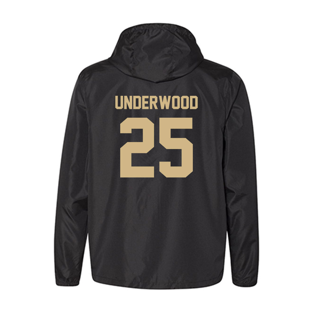 Wake Forest - NCAA Men's Basketball : Will Underwood - Windbreaker-1