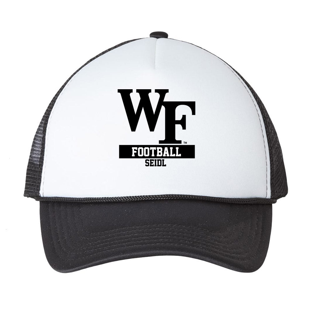 Wake Forest - NCAA Football : Sawyer Seidl - Trucker Hat-0