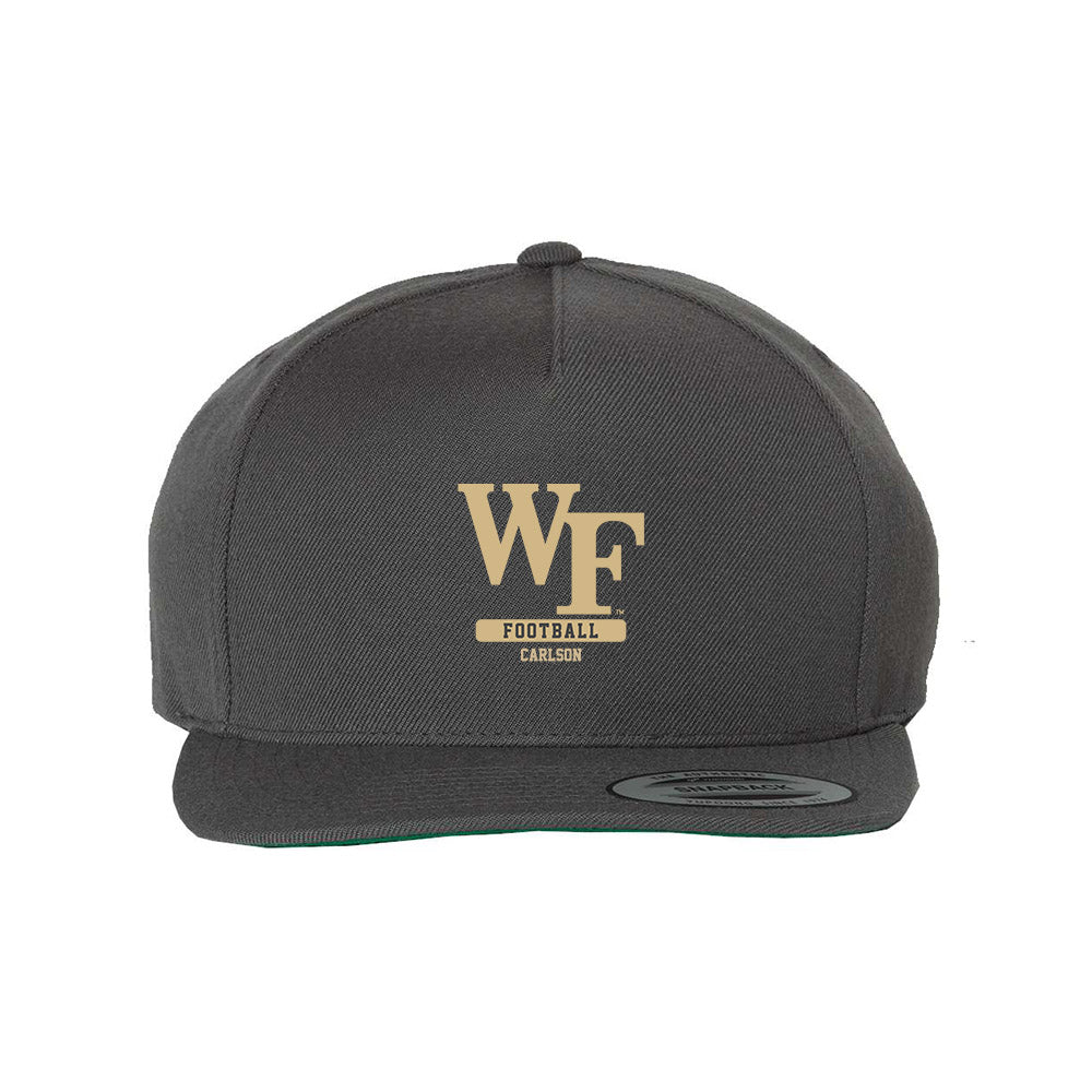 Wake Forest - NCAA Football : Caleb Carlson - Snapback Hat