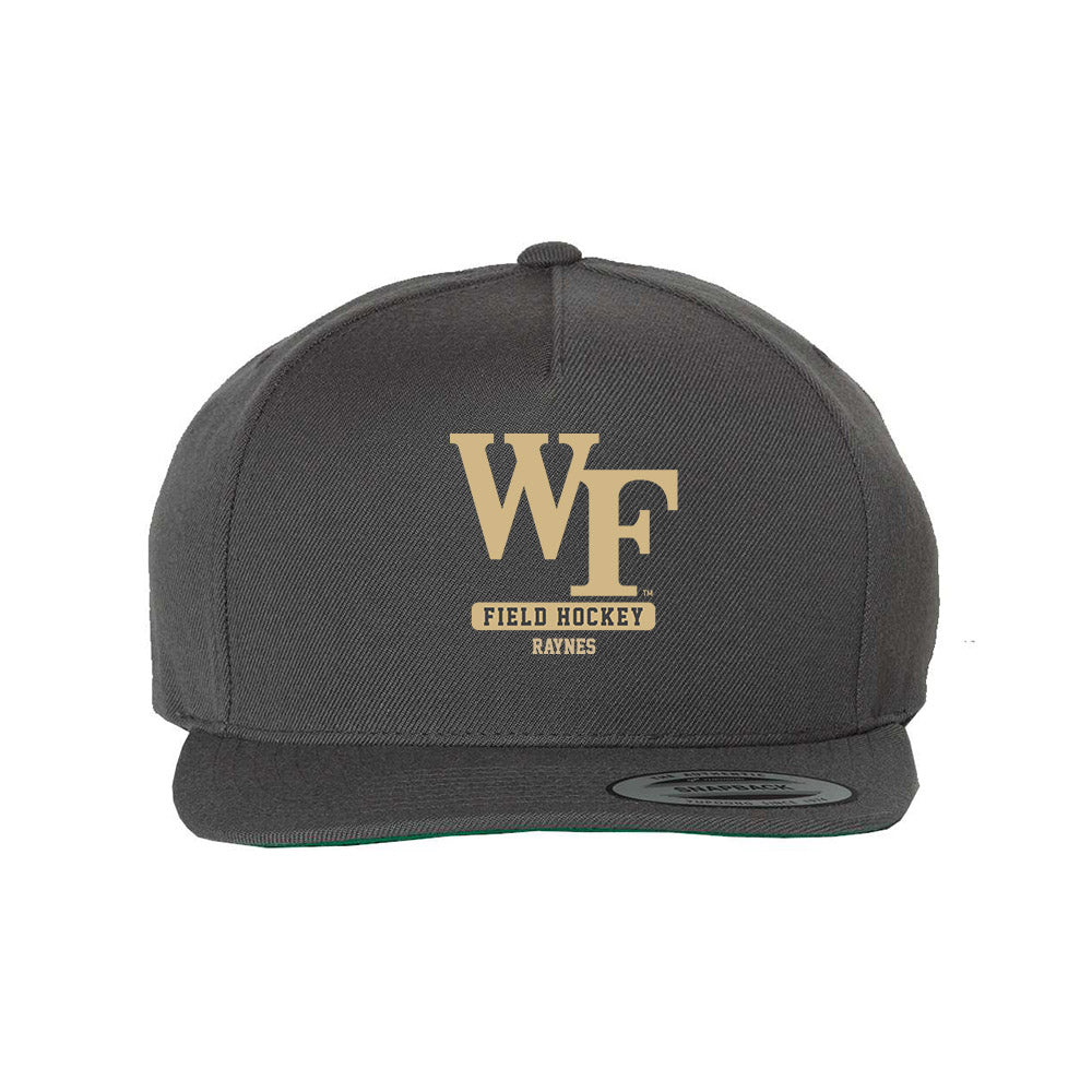 Wake Forest - NCAA Women's Field Hockey : Sarah Grace Raynes - Snapback Hat-0