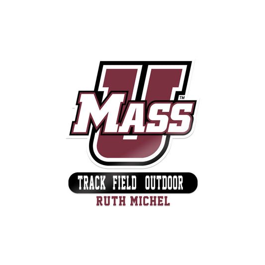 UMass - NCAA Women's Track & Field : Ruth Michel - Sticker-0