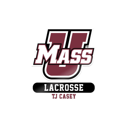 UMass - NCAA Men's Lacrosse : TJ Casey - Sticker-0