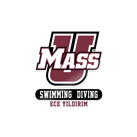 UMass - NCAA Women's Swimming & Diving : Ece Yildirim - Sticker-0