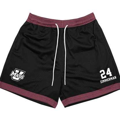 UMass - NCAA Men's Ice Hockey : Elias Zimmerman - Shorts-0