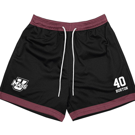 UMass - NCAA Men's Lacrosse : Tyler Burton - Shorts-0