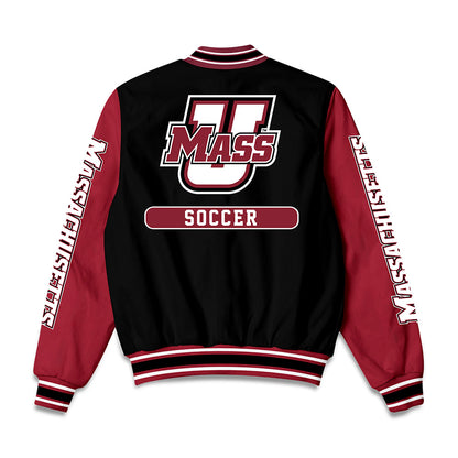 UMass - NCAA Men's Soccer : Crew Hartlage - Bomber Jacket-1