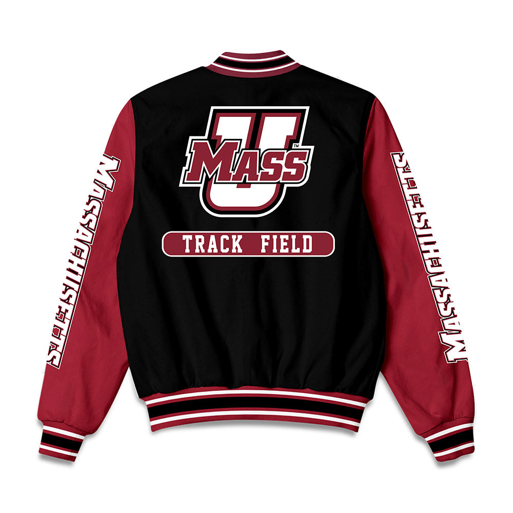 UMass - NCAA Men's Track & Field : Owen Stevens - Bomber Jacket-1