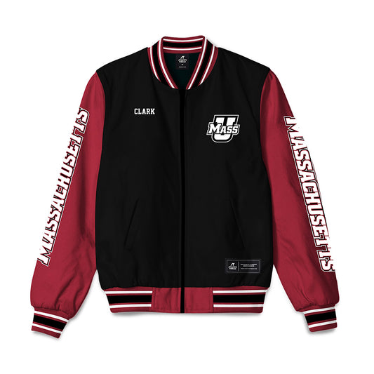UMass - NCAA Men's Track & Field : Malcolm Clark - Bomber Jacket-0