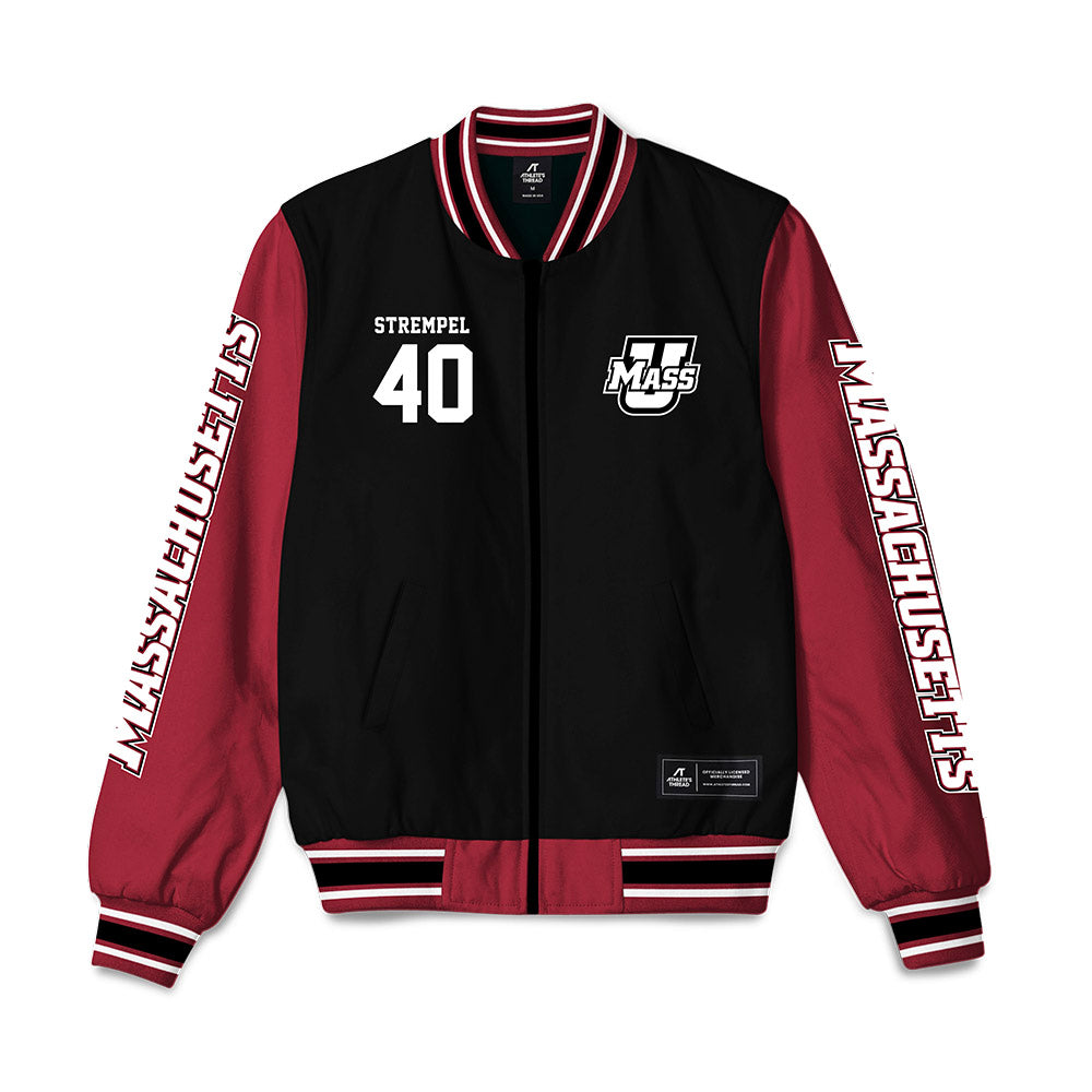UMass - NCAA Football : Moritz Strempel - Bomber Jacket-0
