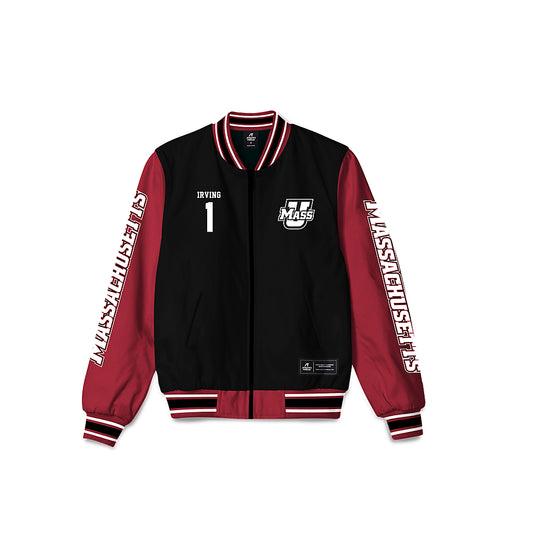 UMass - NCAA Men's Ice Hockey : Jackson Irving - Bomber Jacket-0