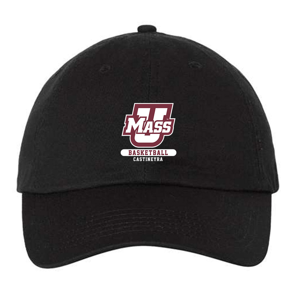 UMass - NCAA Men's Basketball : Rollie Castineyra - Dad Hat-0