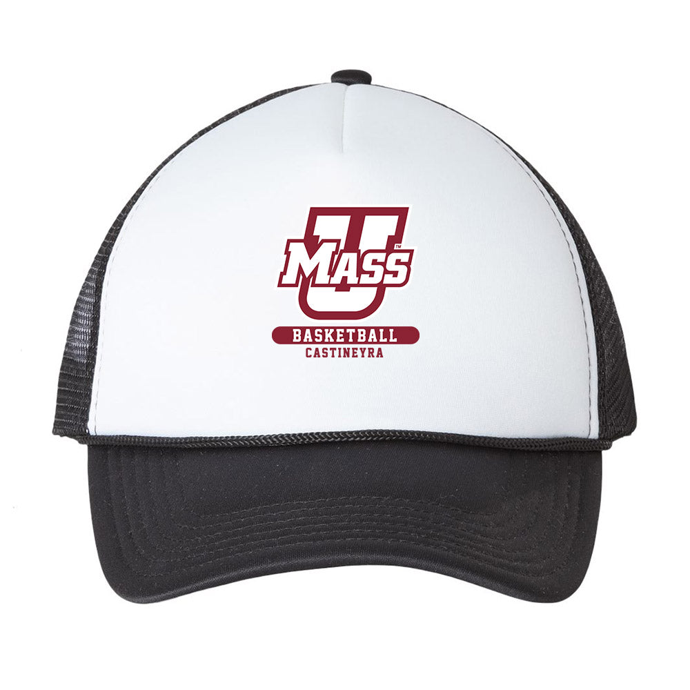 UMass - NCAA Men's Basketball : Rollie Castineyra - Trucker Hat-0