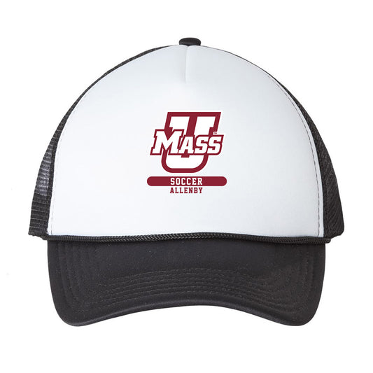 UMass - NCAA Men's Soccer : Theo Allenby - Trucker Hat-0