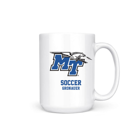 MTSU - NCAA Women's Soccer : Demi Gronauer - Coffee Mug-0