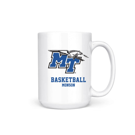 MTSU - NCAA Women's Basketball : Emily Monson - Coffee Mug-0