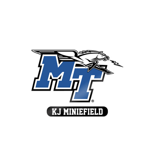 MTSU - NCAA Football : KJ Miniefield - Sticker-0