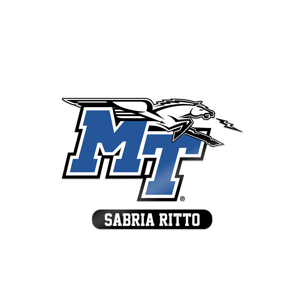 MTSU - NCAA Softball : Sabria Ritto - Sticker-0
