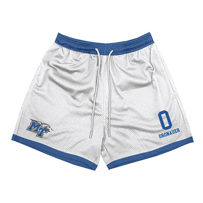 MTSU - NCAA Women's Soccer : Demi Gronauer - White Shorts-0