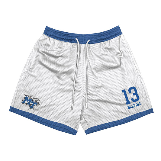 MTSU - NCAA Softball : Ansley Blevins - White Shorts-0