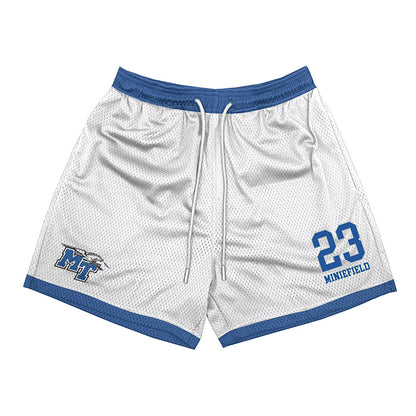 MTSU - NCAA Football : KJ Miniefield - White Shorts-0
