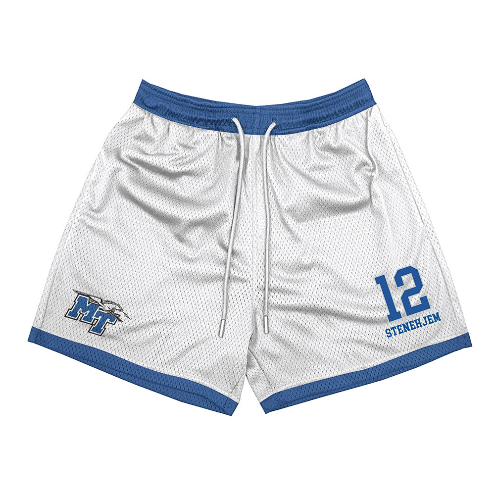 MTSU - NCAA Women's Soccer : Mya Stenehjem - White Shorts-0