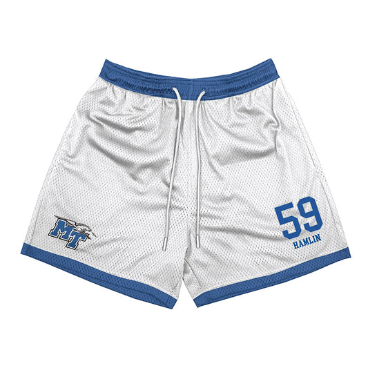MTSU - NCAA Football : Henry Hamlin - White Shorts-0