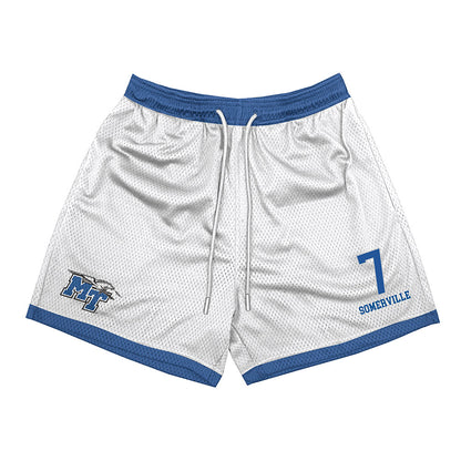 MTSU - NCAA Women's Soccer : Gracie Somerville - White Shorts-0
