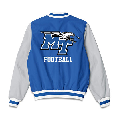 MTSU - NCAA Football : Jonathan Waller - Bomber Jacket-1