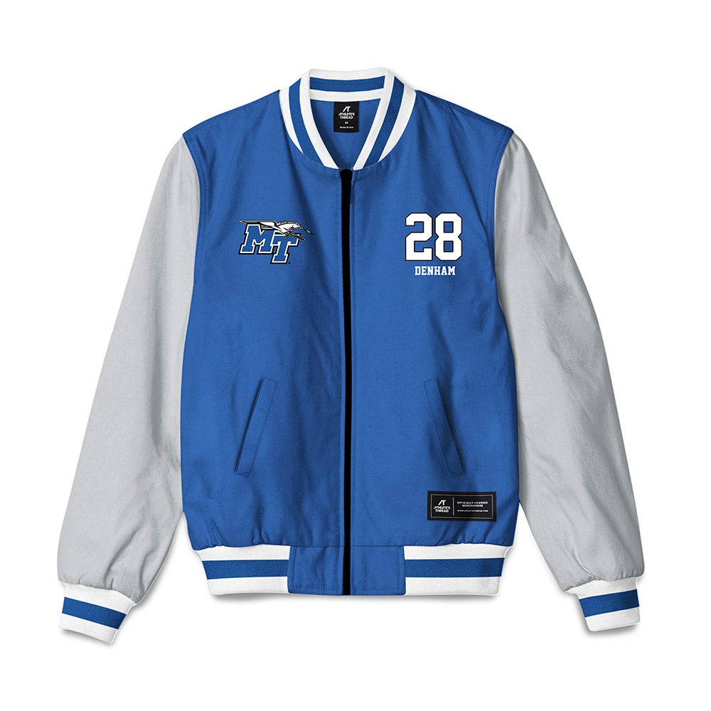 MTSU - NCAA Women's Soccer : Ania Denham - Bomber Jacket-0
