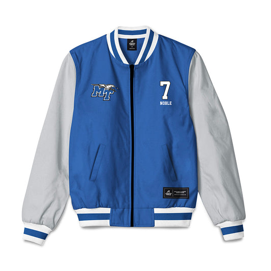 MTSU - NCAA Football : Christofer Noble - Bomber Jacket-0
